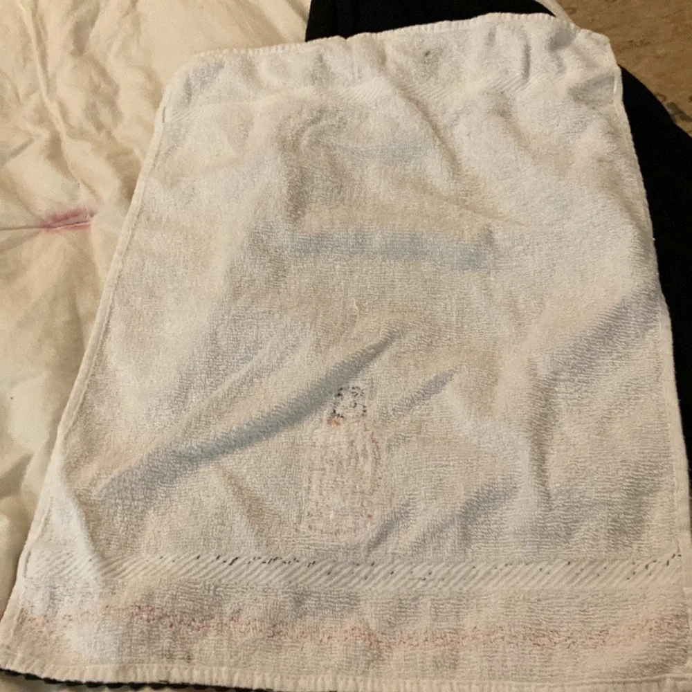 Japanese Geisha 1960s hand crafted towel. Groovy galore